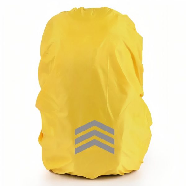 randonnée couvre sac fluo