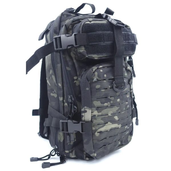 sac tactique camo noir